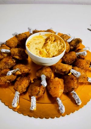 Una foto de Alitas de Pollo 'Lollipop' Espectaculares