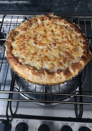 Foto di Torta salata patate e salsiccia