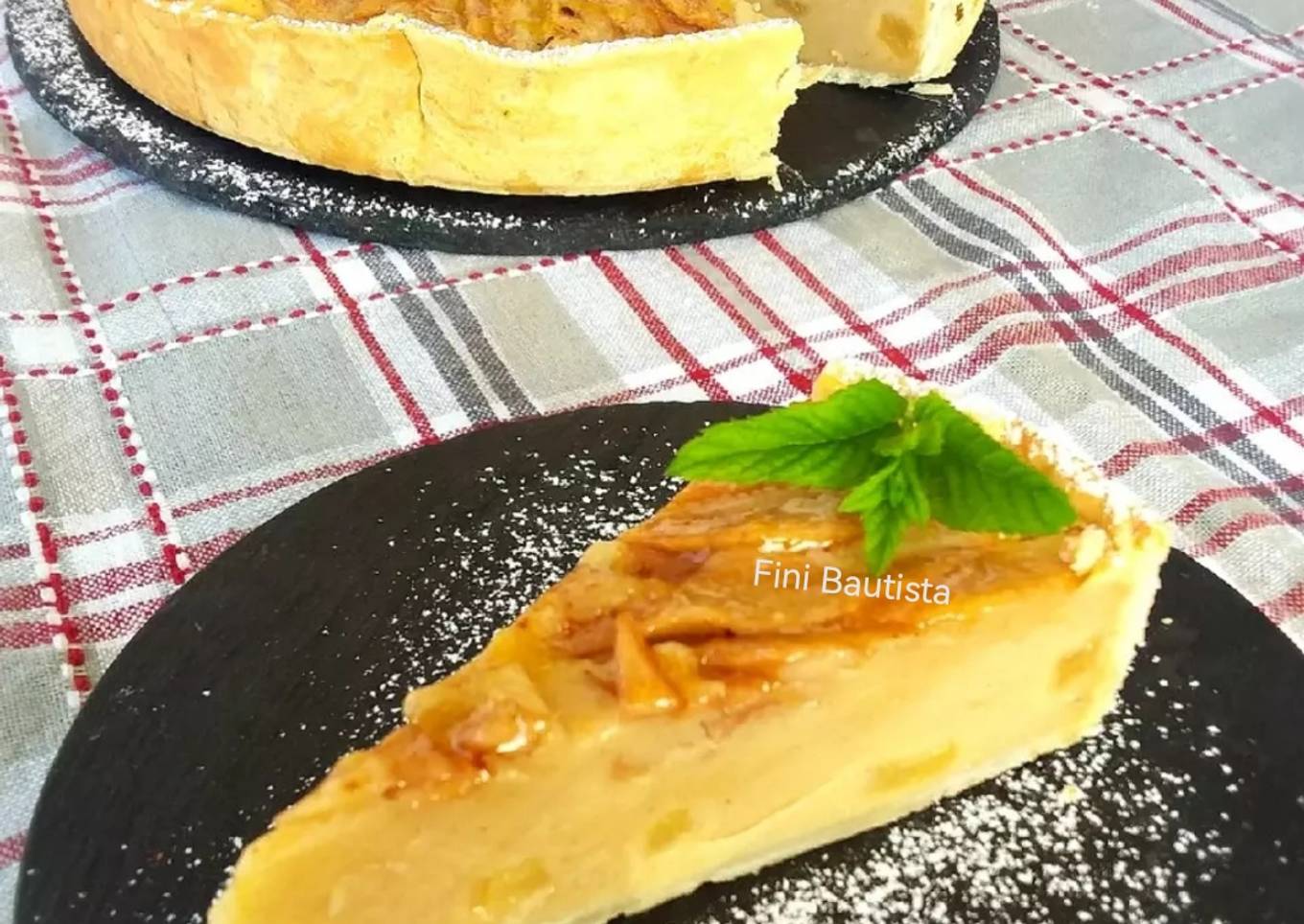 Tarta de peras