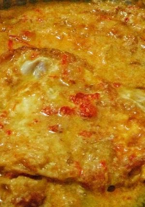 Foto resep Telor ceplok masak santan