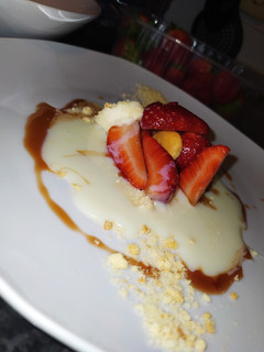 Una foto de Fresas con vinagre