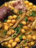 Garbanzos con Pleurotus
