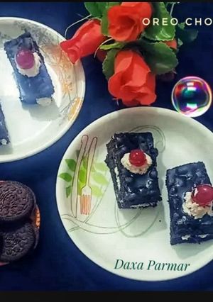 A picture of Oreo Chocolate Pastry Cake.