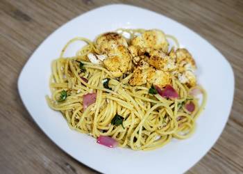 Easiest Way to Cook Tasty Cauliflower pasta 