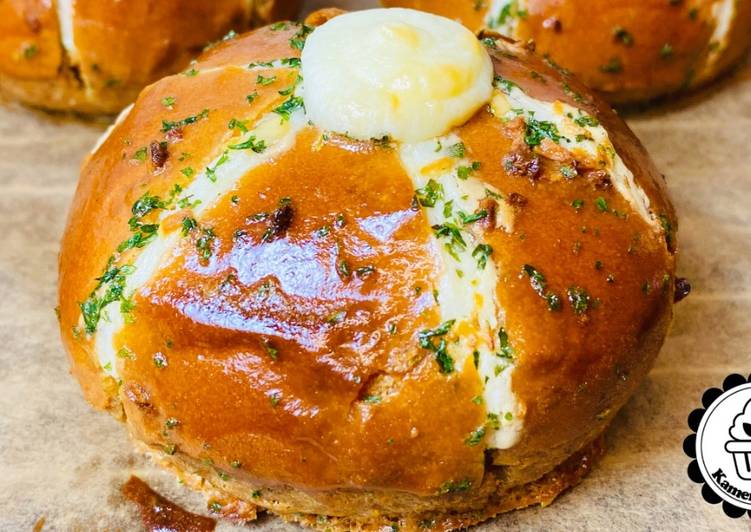 ขนมปังกระเทียมครีมชีสเกาหลี ขนมฮิตคนเกาหลี!!