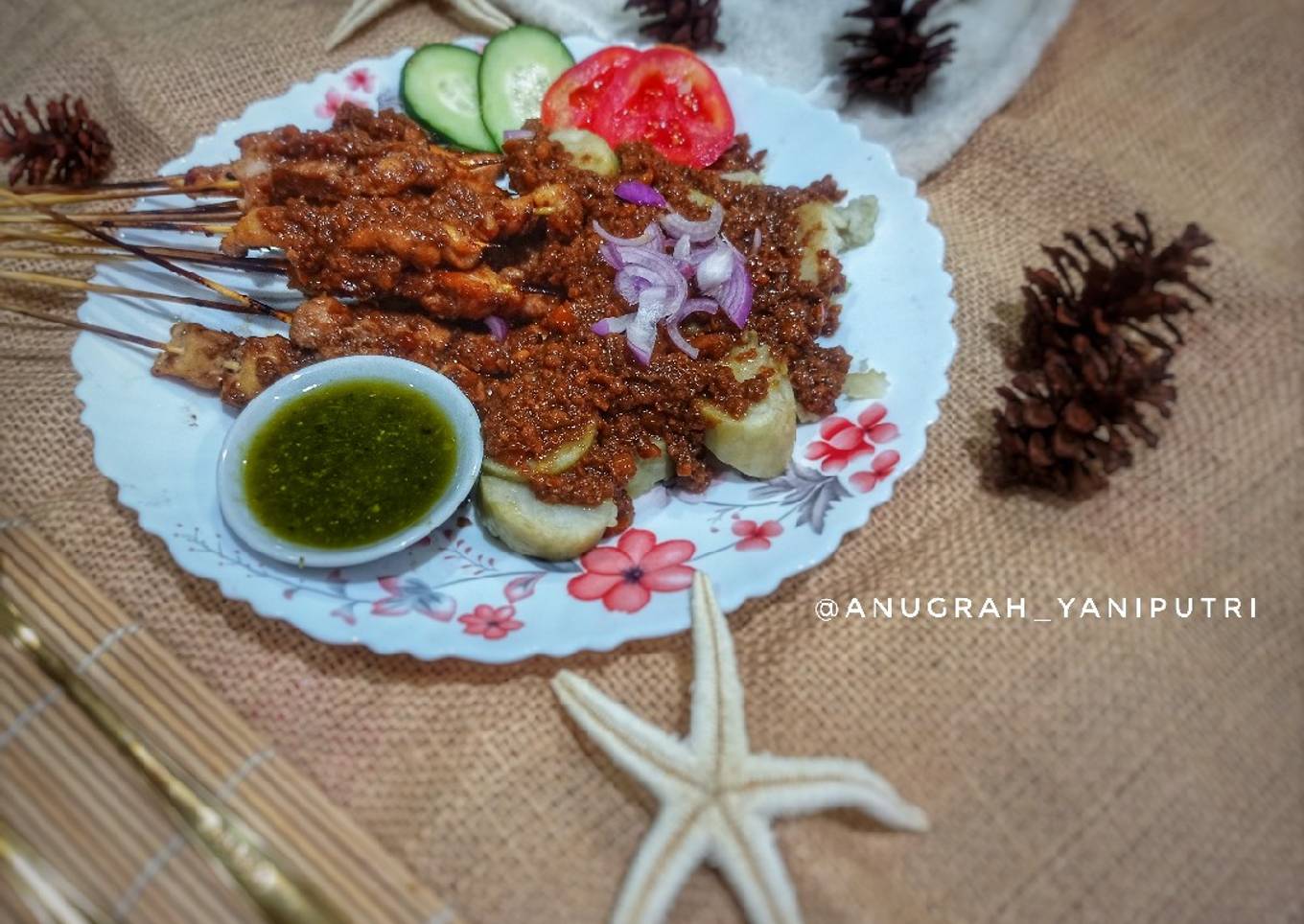 Sate Ayam Bumbu Kacang