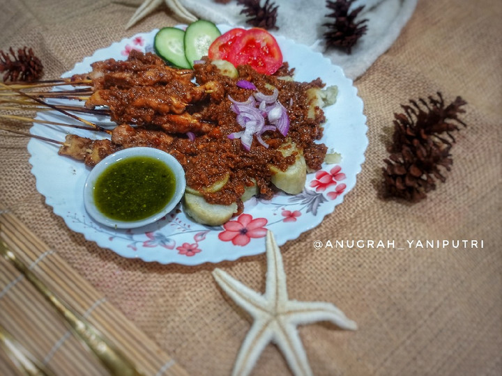 Cara Membuat Sate Ayam Bumbu Kacang Kekinian