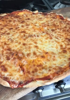Una foto de Masa para pizza (a mano o batidora de pie)