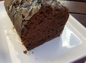 Una foto de Budín de Algarroba y Banana