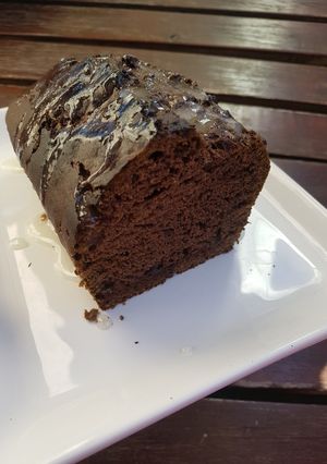Una foto de Budín de Algarroba y Banana