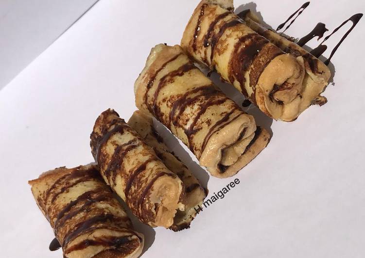 Simple Way to Prepare Favorite French Toast Rollup