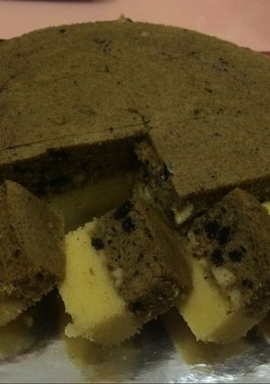 Foto resep Cake kukus cheese oreo