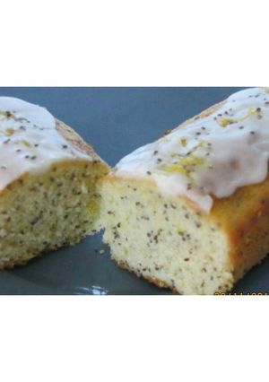 Una foto de Budín de limón y chia