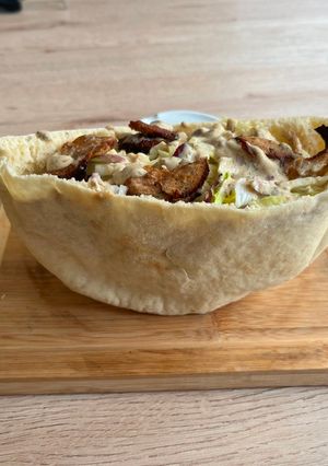 Una foto de Kebab de ternera