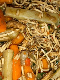 Una foto de Chop suey