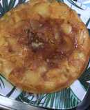 Tarta de pera invertida en Essen