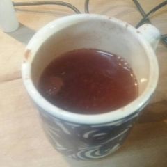 A picture of Yummy! Cinnamon tea soothes if sick.