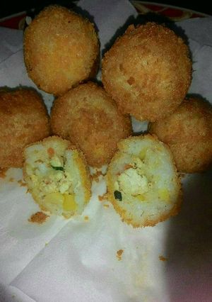 Foto resep Meat ball rice
