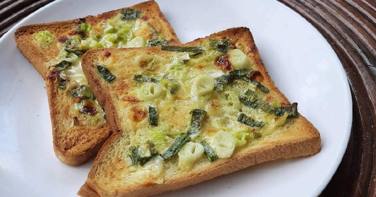 Resep Spring Onion Toast Bread 🍞 oleh Frilly - Cookpad
