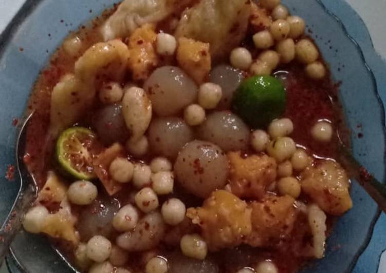 Cara Gampang Membuat Boci baso aci yang Menggugah Selera