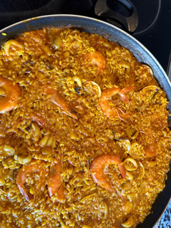 A picture of Seafood Paella 🥘.