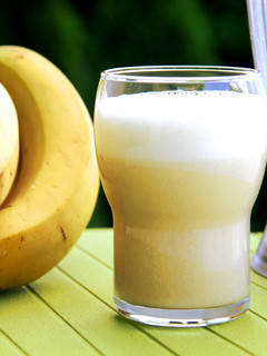 Banános smoothie recept fotója