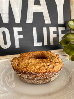 Una foto de Budín de banana fit