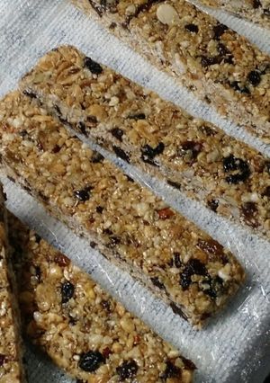 Una foto de Barras de cereal caseras