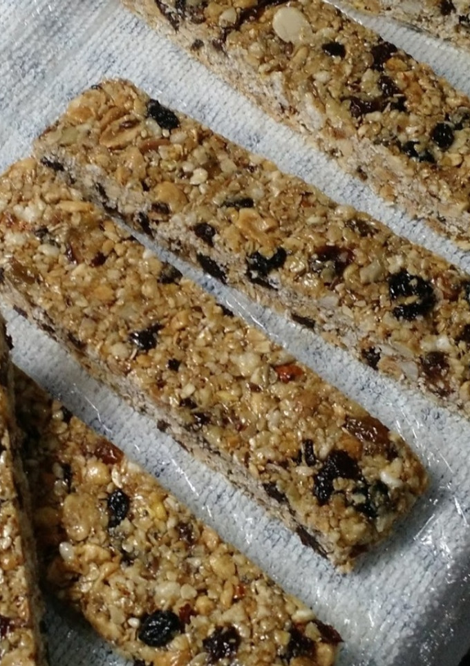 Una foto de Barras de cereal caseras