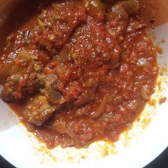 A picture of Pepper stew.