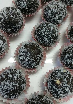 صورة لوصفة طريقة تحضير كرات البسكويت 😋💖
