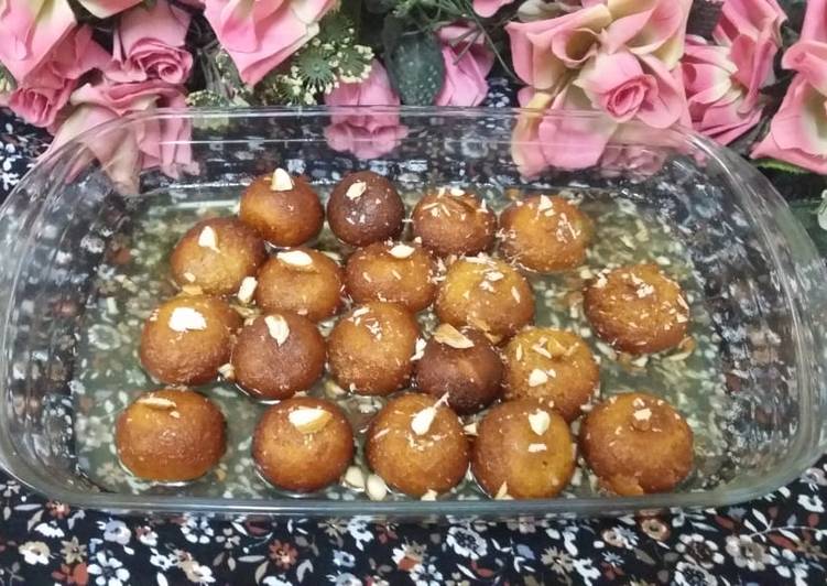 Bread Gulab Jamuns