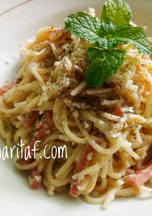 Foto resep Spaghetti carbonara