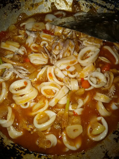 Foto resep Cumi saus padang