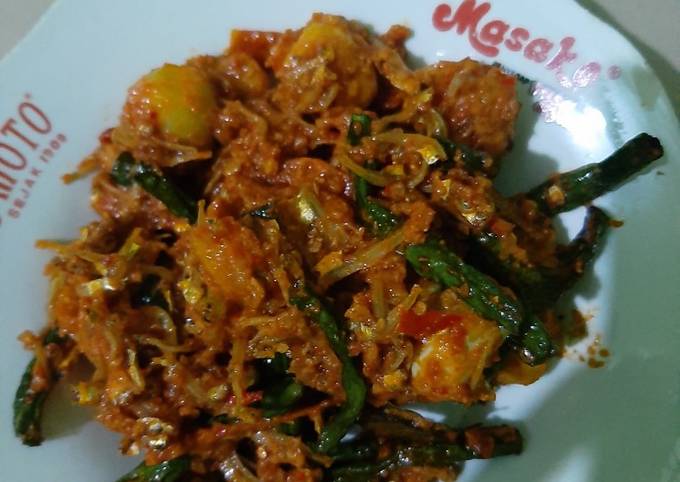 Resep Sambal teri telor puyuh kacang panjang oleh indah ...