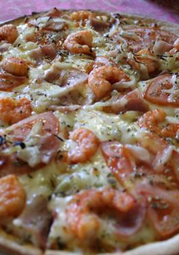 Una foto de Pizzas Top- pizza Mediterránea cremosa