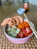 Poke Bowl de langostinos