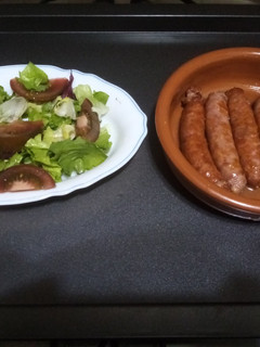 Una foto de Salchichas al vino