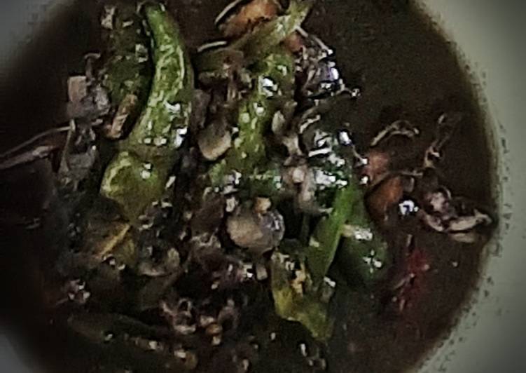 Langkah Mudah untuk memasak Cumi Masak Hitam, Sempurna