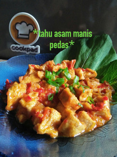 Foto resep *tahu asam manis pedas*