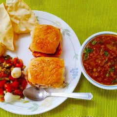 A picture of Instant Pav Bhaji.