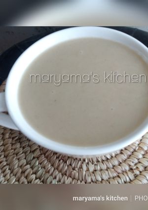 A picture of Kunun tsamiya(tamarind pap).
