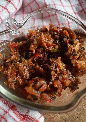 Foto resep Tongkol Suwir Pedas