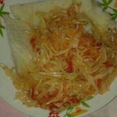 A picture of Fried cabbage.