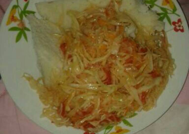 Recipe of Award-winning Fried cabbage