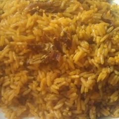 Native jollof rice A picture of Native jollof rice.