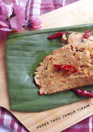 Foto resep Pepes Tahu Jamur Tiram #PR_bukanpepesankosong