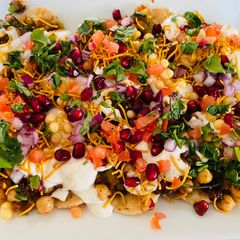A picture of Papadi chaat.