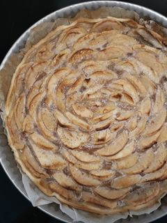 Una foto de Tarta de manzana