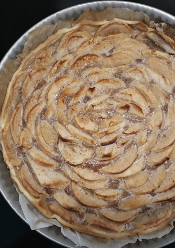 Una foto de Tarta de manzana